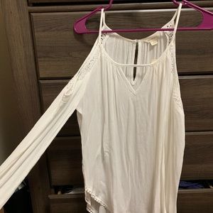 Cold Shoulder Long Sleeve